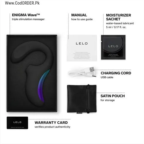 Lelo Enigma Wave Triple Stimulation Wireless Vibrator