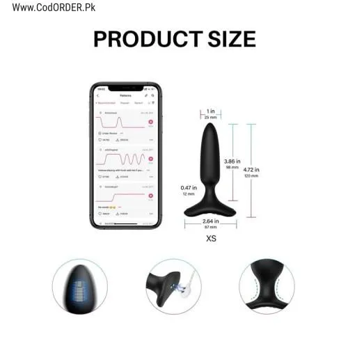 LOVENSE Hush Butt Plug in Pakistan