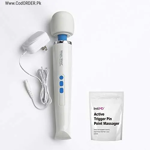 Magic Wand Rechargeable Massager White In Pakistan