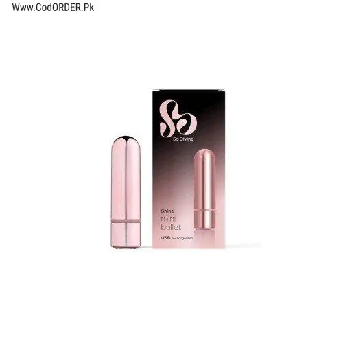 Shine Rechargeable Mini Bullet Vibrator In Pakistan 