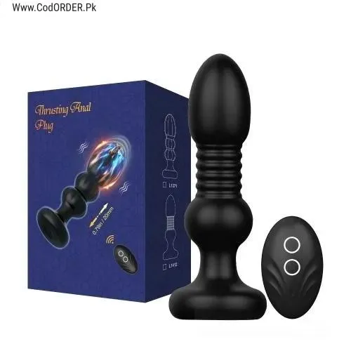 Thrusting Remote Control Anal Plug Sex toy in Pakistan